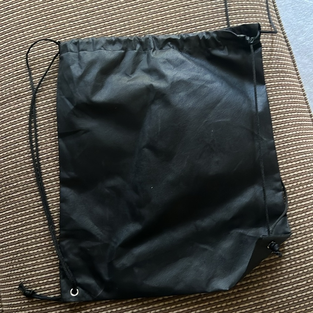Panera Bread Black Drawstring Bag - image 4